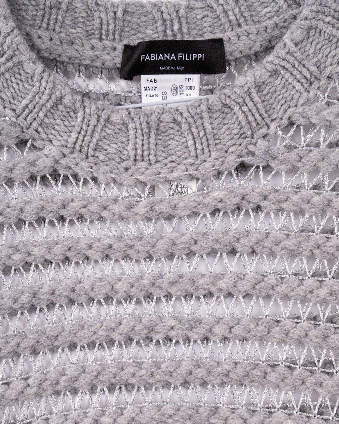 shop FABIANA FILIPPI  Cappa: Fabiana Filippi maglia in cammello.
Girocollo boxy.
Realizzata in esclusivo filato catenella in puro cammello. Lavorazione a rigatura rete con filato lurex.
Prodotta con processi sostenibili.
Composizione: 80% cammello – 13% alpaca – 5% lana – 2% poliammide.
Made in Italy.. MAD215F094 L520-8132 number 5011331